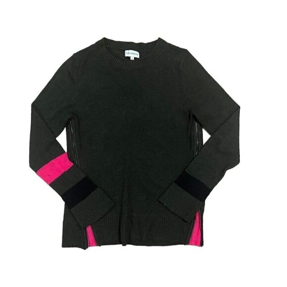 Paper Parachute Sweater Size Small Wool Blend Zipper Detail - Picture 1 of 5